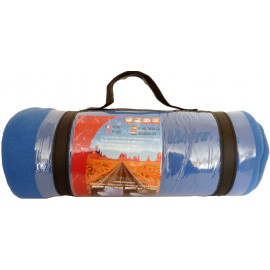 PLAID POLAIRE BLEU 150 X135CM 