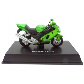 MOTO STREET BIKE KAWASAKI ZX-12R VERTE 1/32°