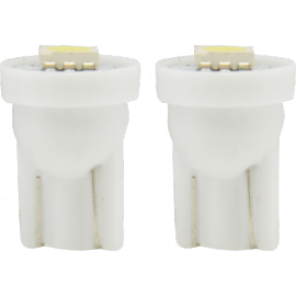 AMPOULES 1 SMD T10 WEDGE 24V BLANC (*2)
