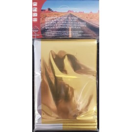 COUVERTURE DE SURVIE COULEUR DORE 140X210CM