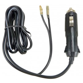 PRISE ALLUME CIGARE MALE + FUSIBLE +CORDON 1.5M -  10A - 12/24V