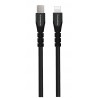 CABLE THOMSON CHARG & DONS USB-C TO LIGHTNING 3A MFI 1.5M BEND TEST
