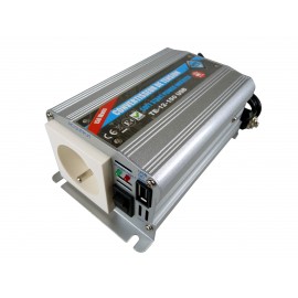 CONVERTISSEUR DE TENSION 12/220V- 150W AVEC PRISE USB 2A