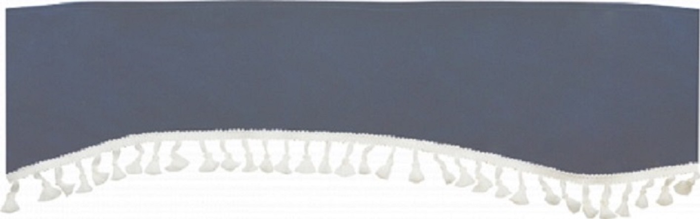 Franges de pare brise&#160;gris 240cm x 18cm