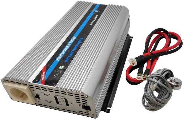 Convertisseur de tension 12V / 220V 2000W avec t&eacute;l&eacute;commande