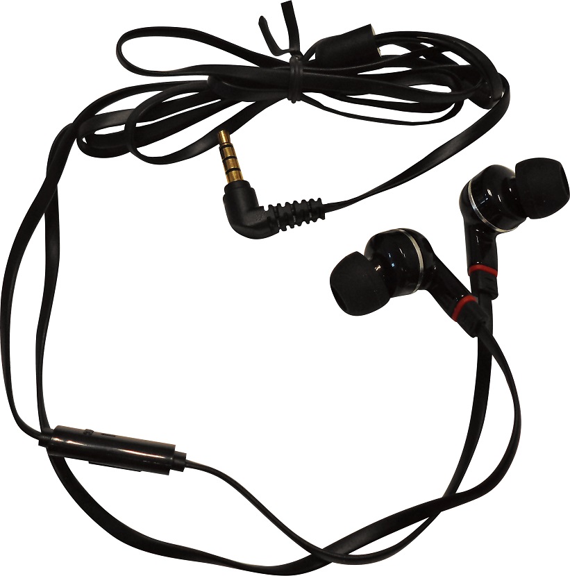 Ecouteurs compatibles smartphone avec micro et touche pause