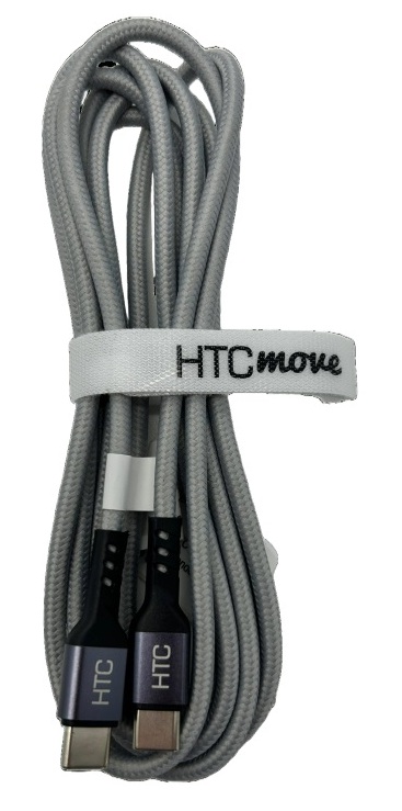 C&#226;ble de charge et donn&eacute;es tress&eacute; USB-C vers USB-C 100W