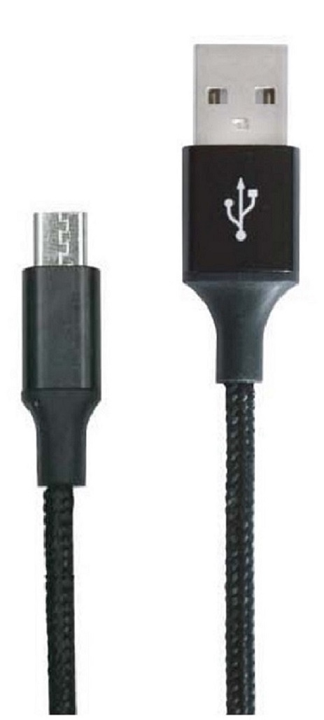 C&#226;ble de charge et de donn&eacute;es tress&eacute; 2.4A&#160; connecteur USB A vers Micro USB