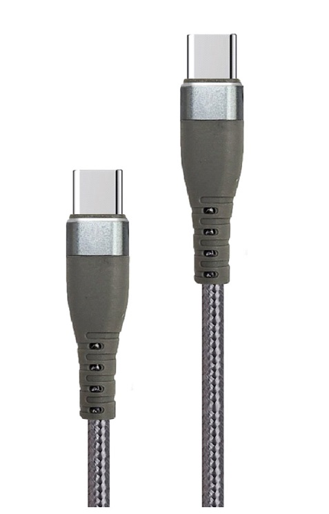 C&#226;ble de charge et donn&eacute;es tress&eacute; 3A USB-C VERS USB-C