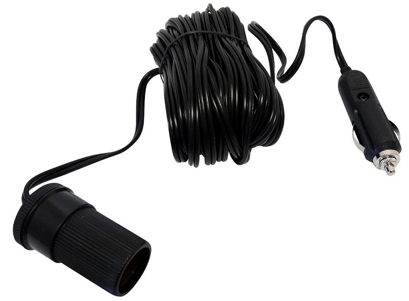 Rallonge allume-cigare 6M 10A avec fusible 15A