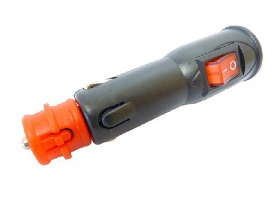 Prise allume-cigare 2 embouts 12V / 24V 8A