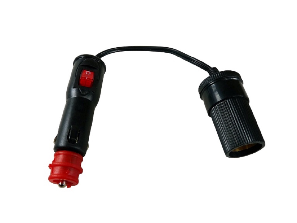Prise allume cigare 12V /24V avec double embout&#160;