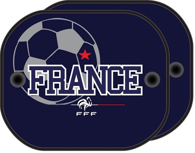 Lot de 2 pare soleil lateraux 44 x 36 cm FFF