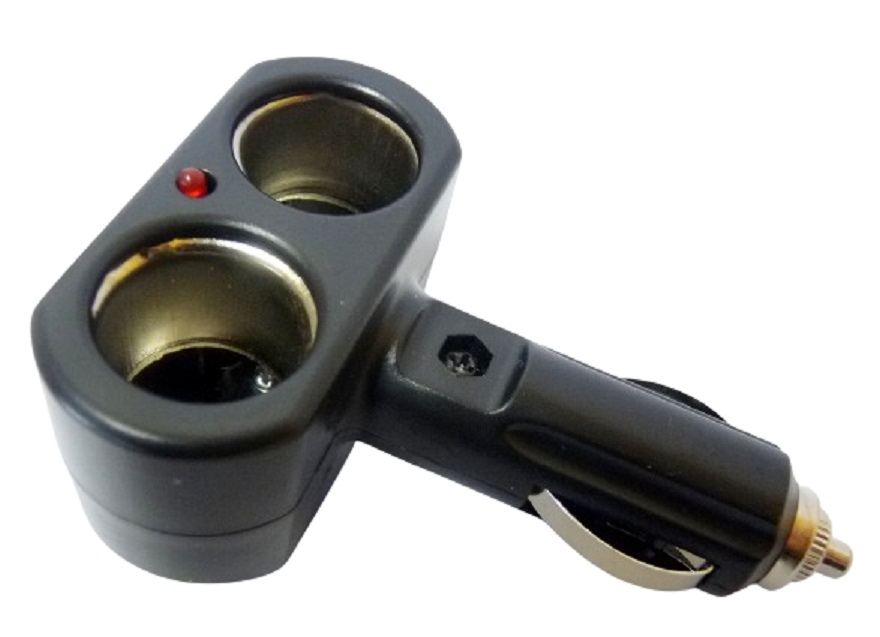 Double prise allume Cigare 12 V / 24V en T