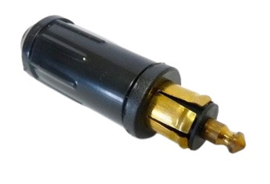 Fiche allume cigare 12V /24V male connecteur DIN haute puissance 15A
