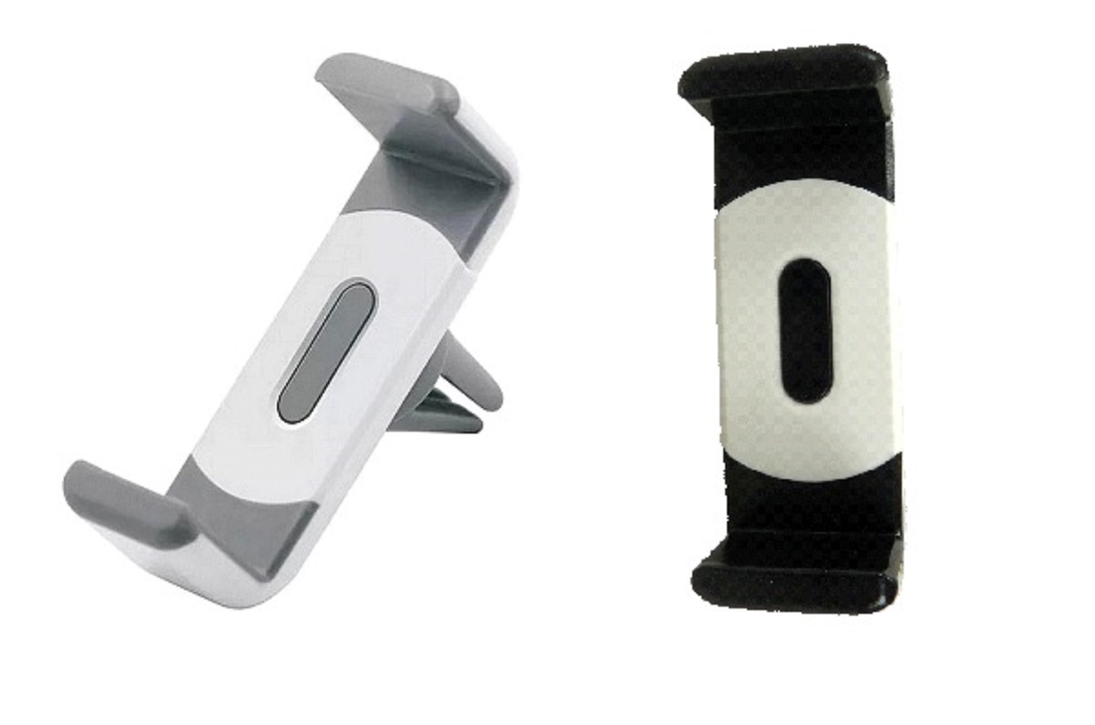 Support téléphone universel rotatif 360° fixation grille aération