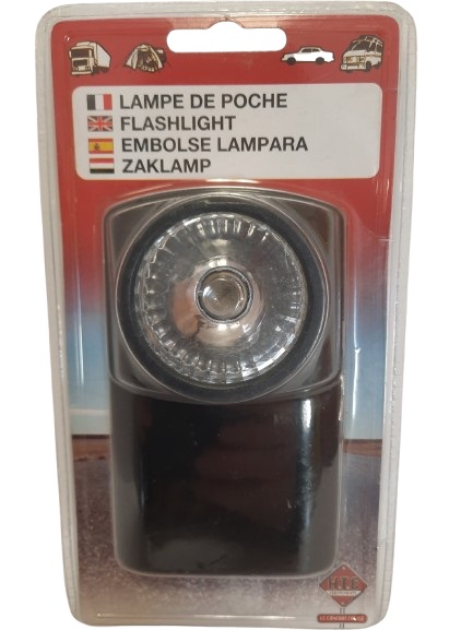 Torche rectangulaire m&eacute;tal