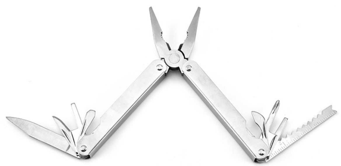 Pince multifonctions 15 en 1 avec pochette de rangement