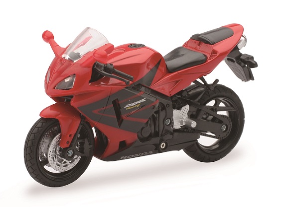 Moto street bike Honda CBR 600RR rouge 1/18&egrave;me