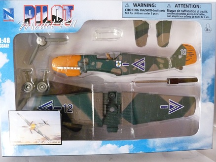 Maquette avion de chasse&#160; BF109 (&eacute;chelle 1/48&egrave;me) 2&egrave;me guerre mondiale