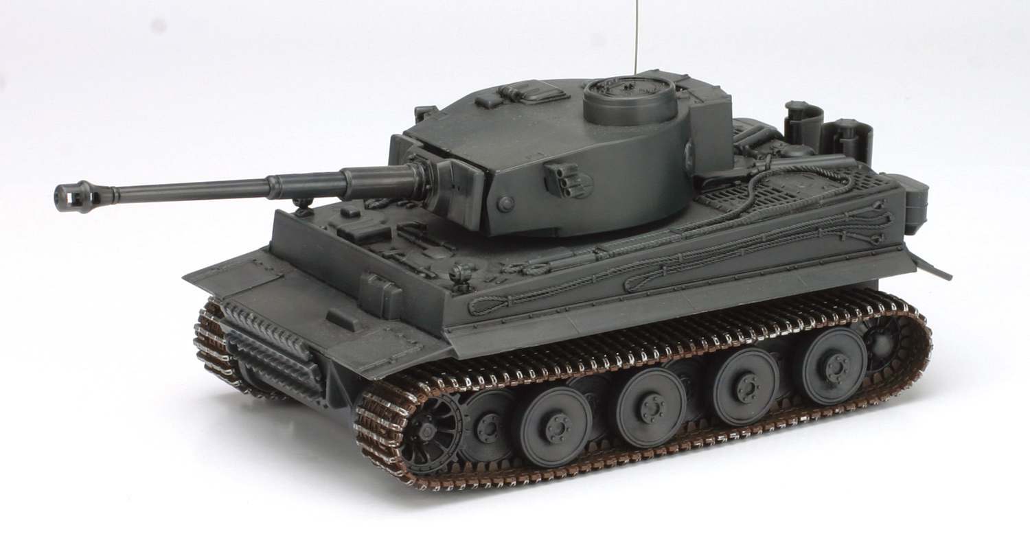 Kit char tiger 1 gris motorise 1/32&deg;