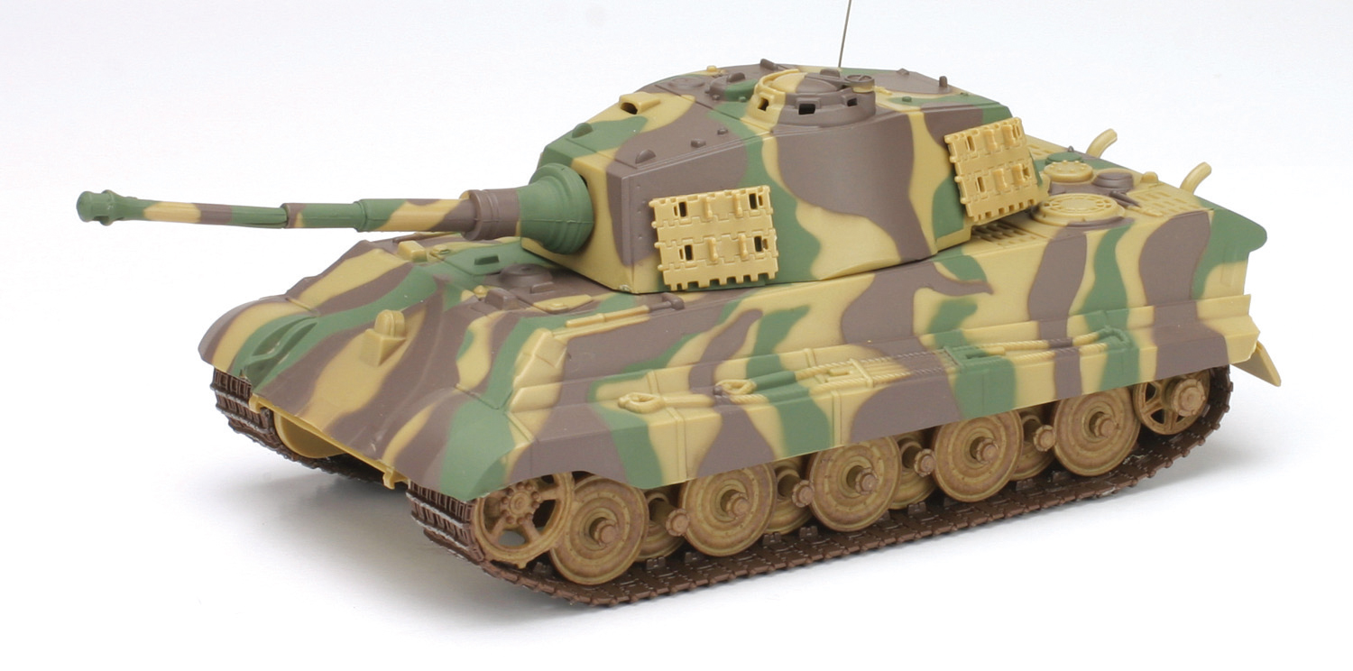 Kit char king tiger kaki motorise 1/32&deg;