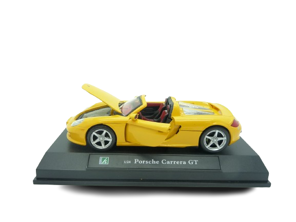 Voiture PORSCHE CARRERA GT m&eacute;tal 1/24&egrave;me